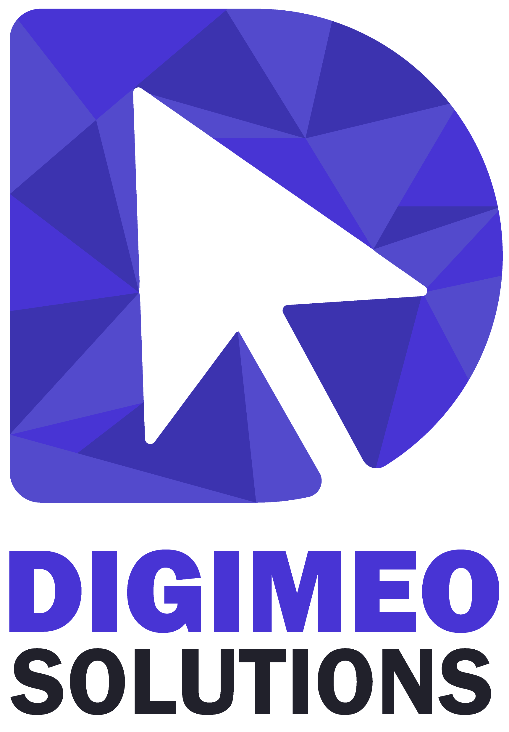 Logo Digimeo Coloré Vertical Transparent
